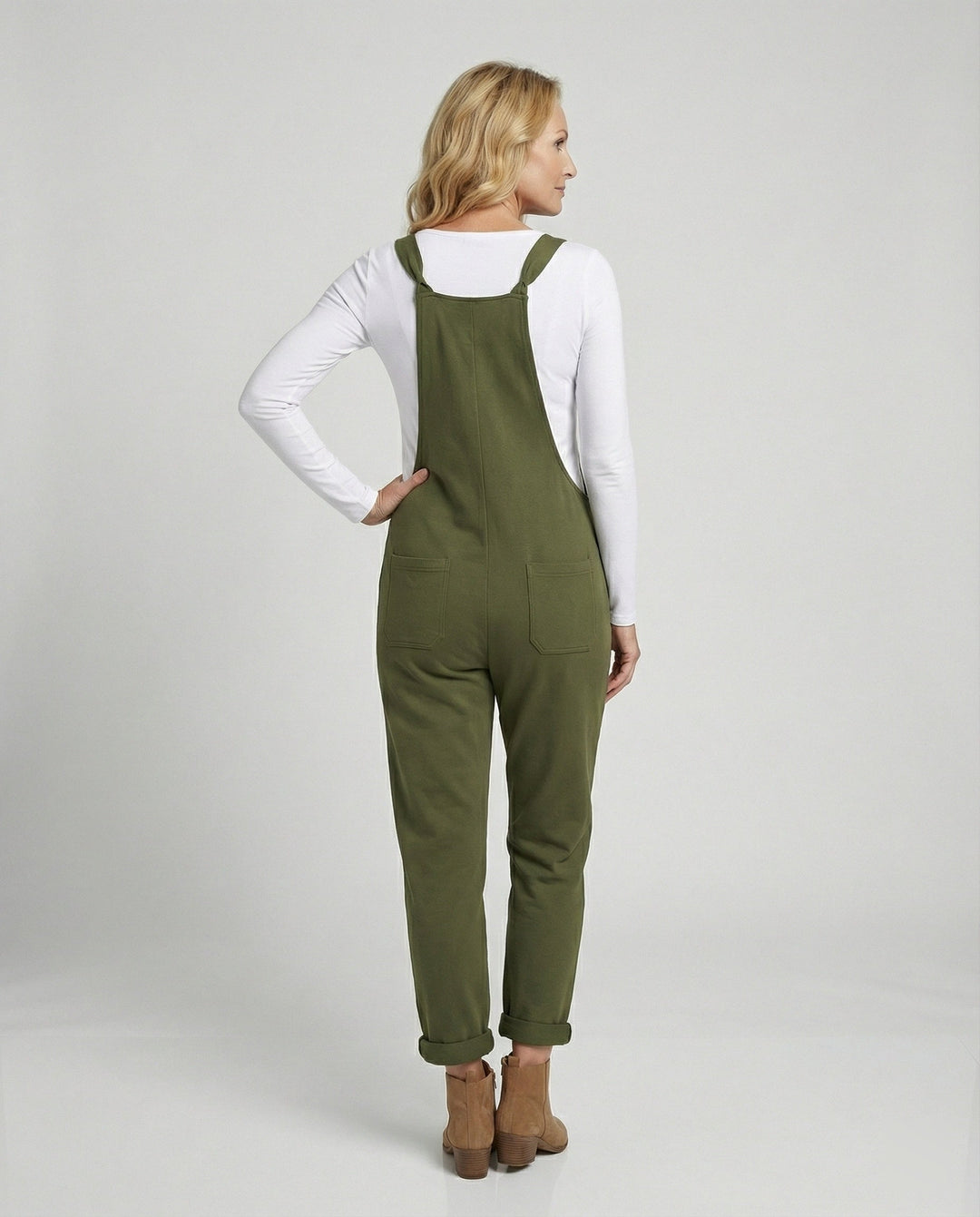Women Overall Cotton Casual