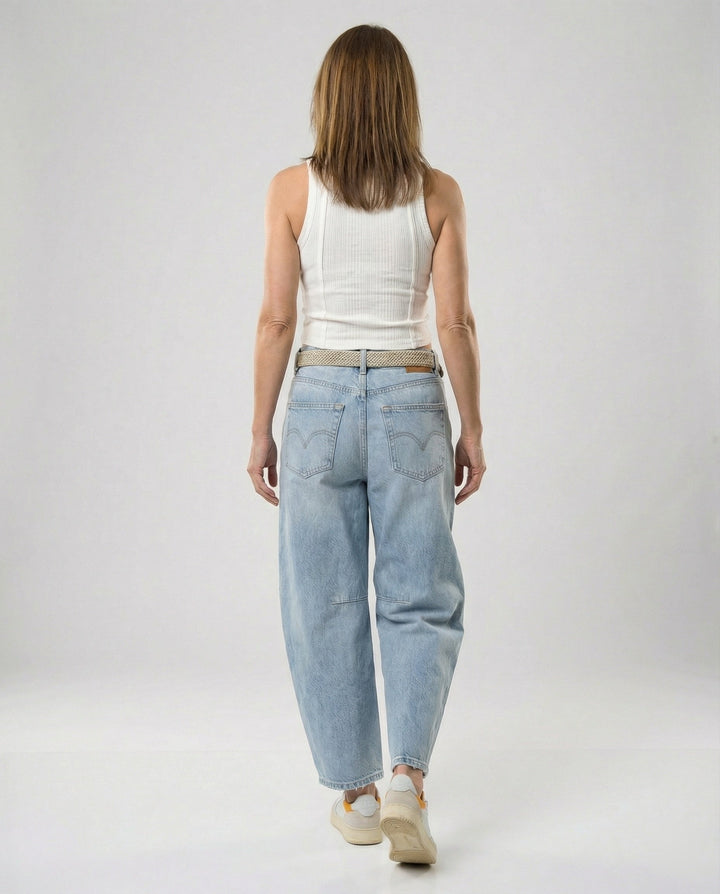 Women's jeans wide Women's high waist