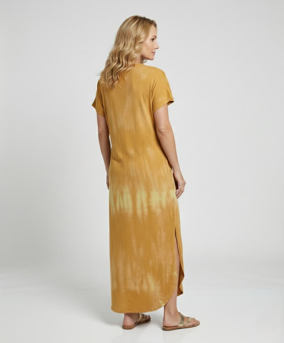 Women Maxidress Batik Oversize