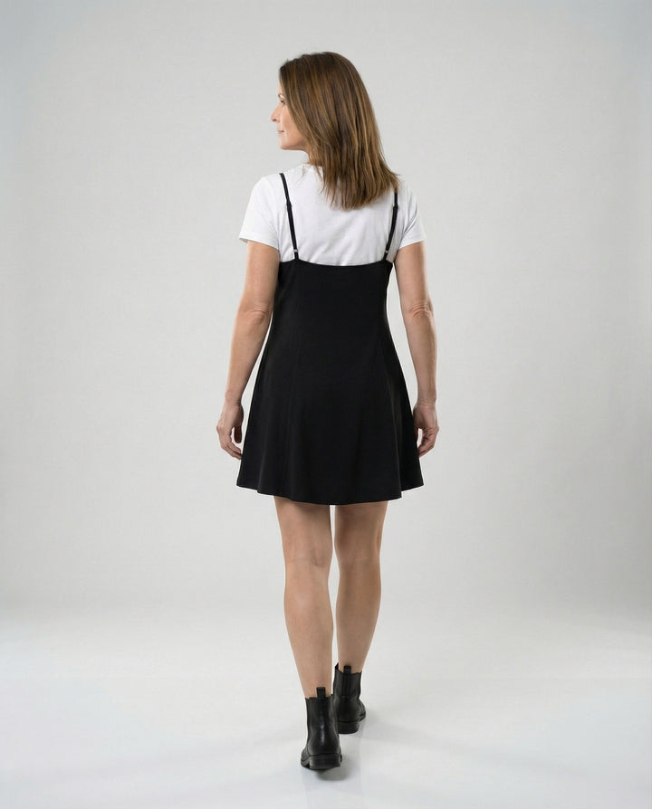 Women's Skater Summer Dress with Straps