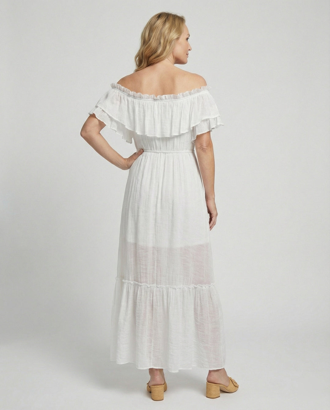Boho Maxi Dress Summer Ladies
