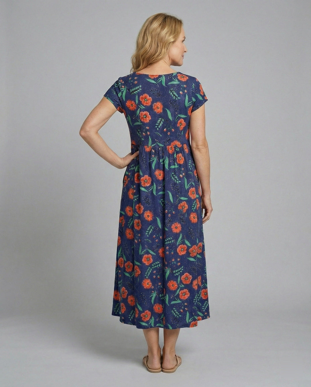 Women's Maxi Dress Patchwork A-Line