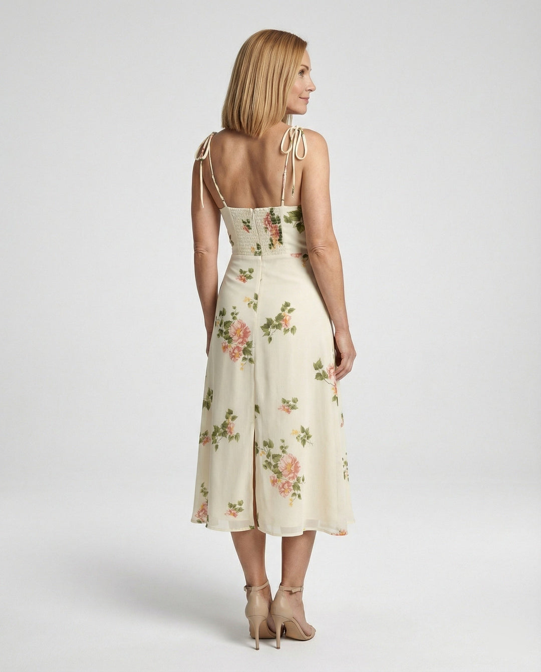 Ladies Evening Dress Spaghetti Straps