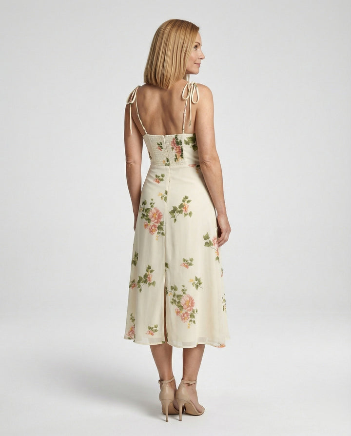 Ladies Evening Dress Spaghetti Straps