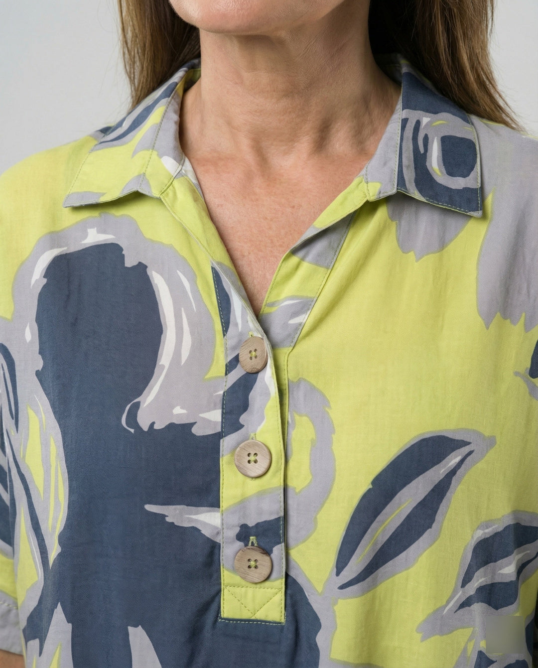 Women’s shirt dress A-line with pockets