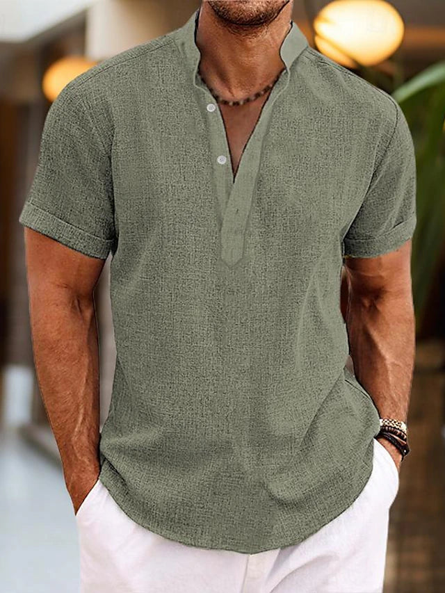 StylebySassy | High-Quality, Comfortable Men's Polo Shirt With V-Neck