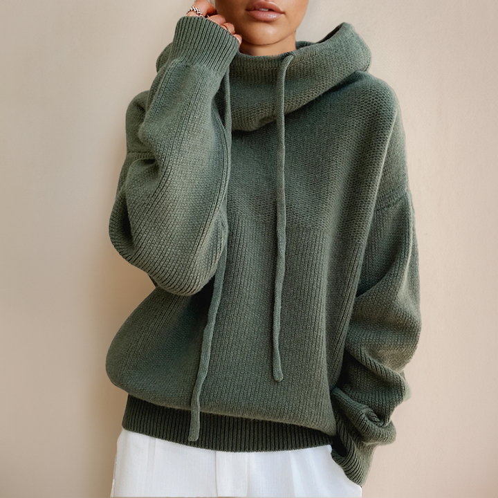 Women's Sweater | Hooded with Drawstrings