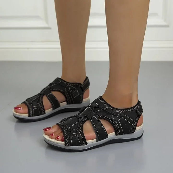 StylebySassy | Stylish, adjustable summer sandals with arch support
