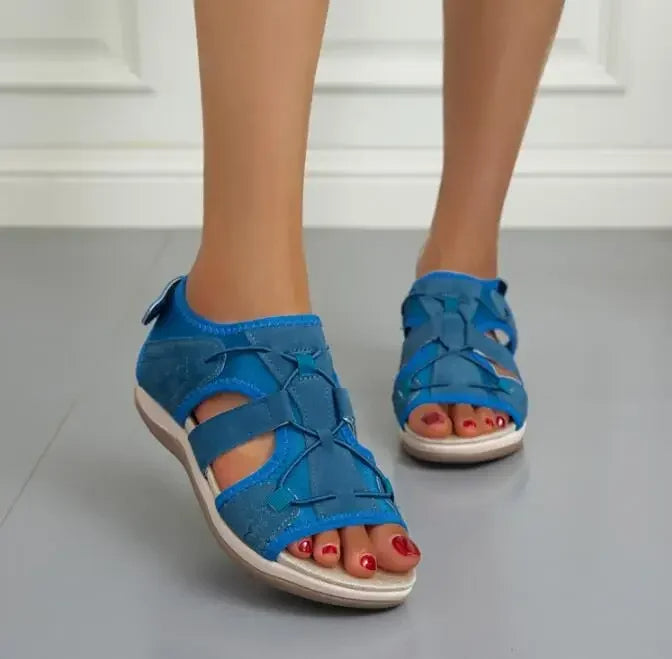 StylebySassy | Stylish, adjustable summer sandals with arch support