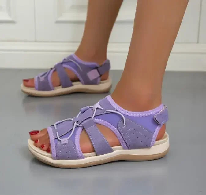 StylebySassy | Stylish, adjustable summer sandals with arch support