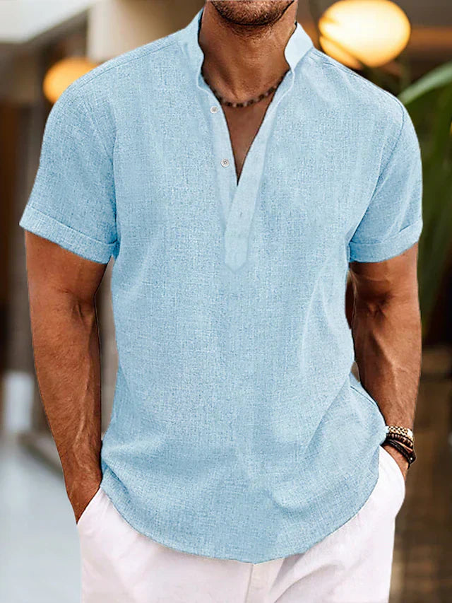 StylebySassy | High-Quality, Comfortable Men's Polo Shirt With V-Neck