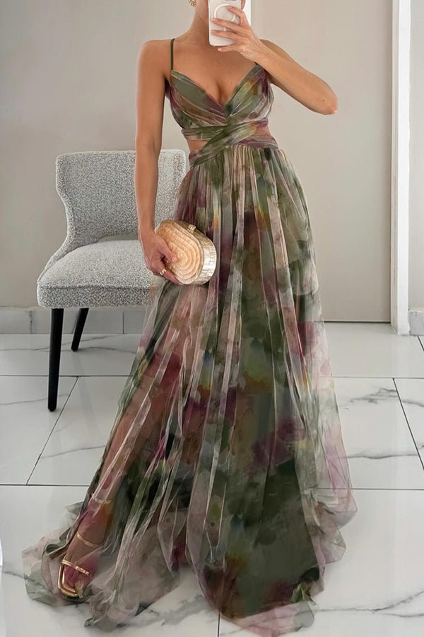 StylebySassy | Elegant Maxi Dress in Beautiful Floral Pattern