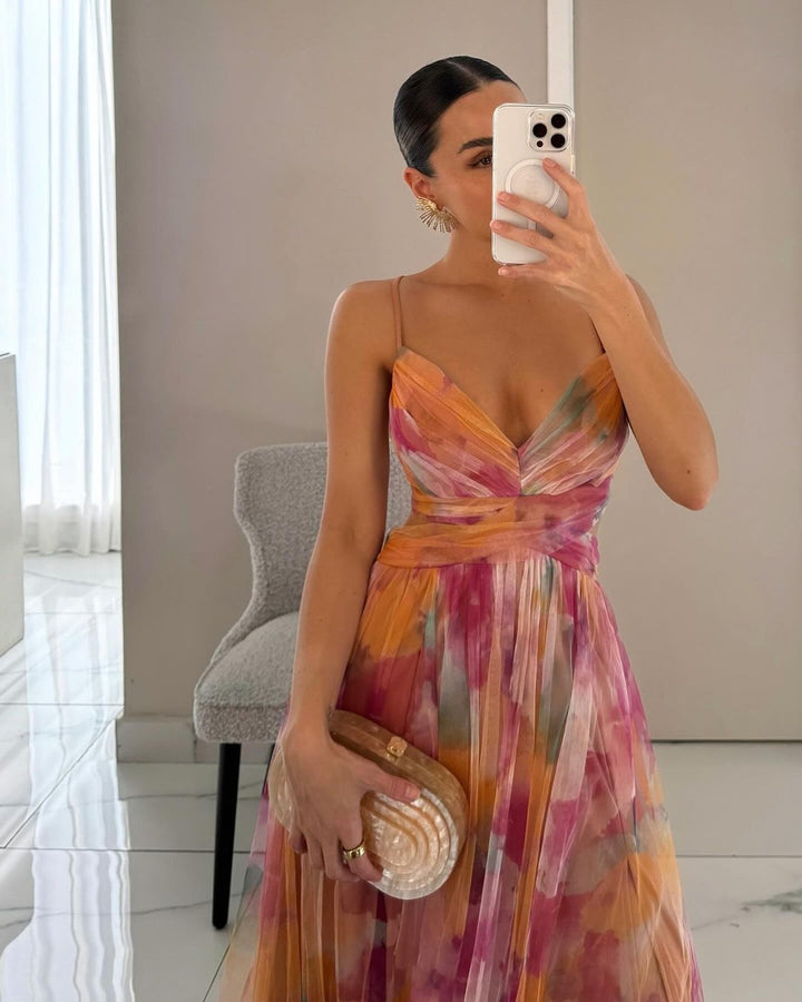 StylebySassy | Elegant Maxi Dress in Beautiful Floral Pattern