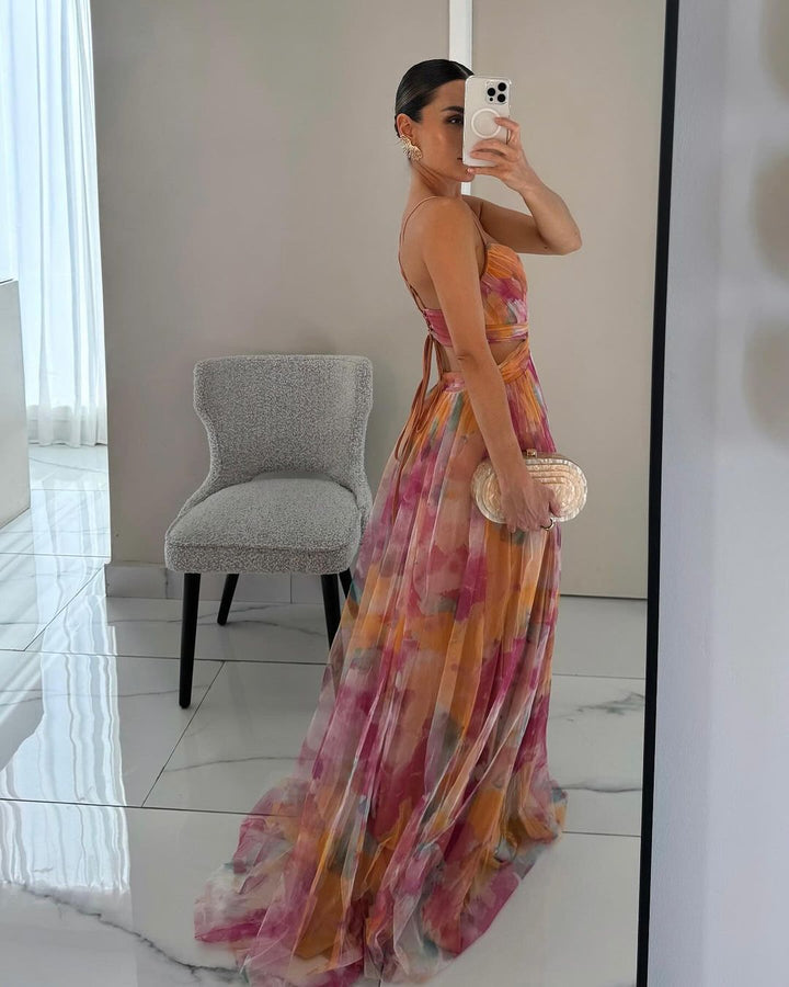 StylebySassy | Elegant Maxi Dress in Beautiful Floral Pattern