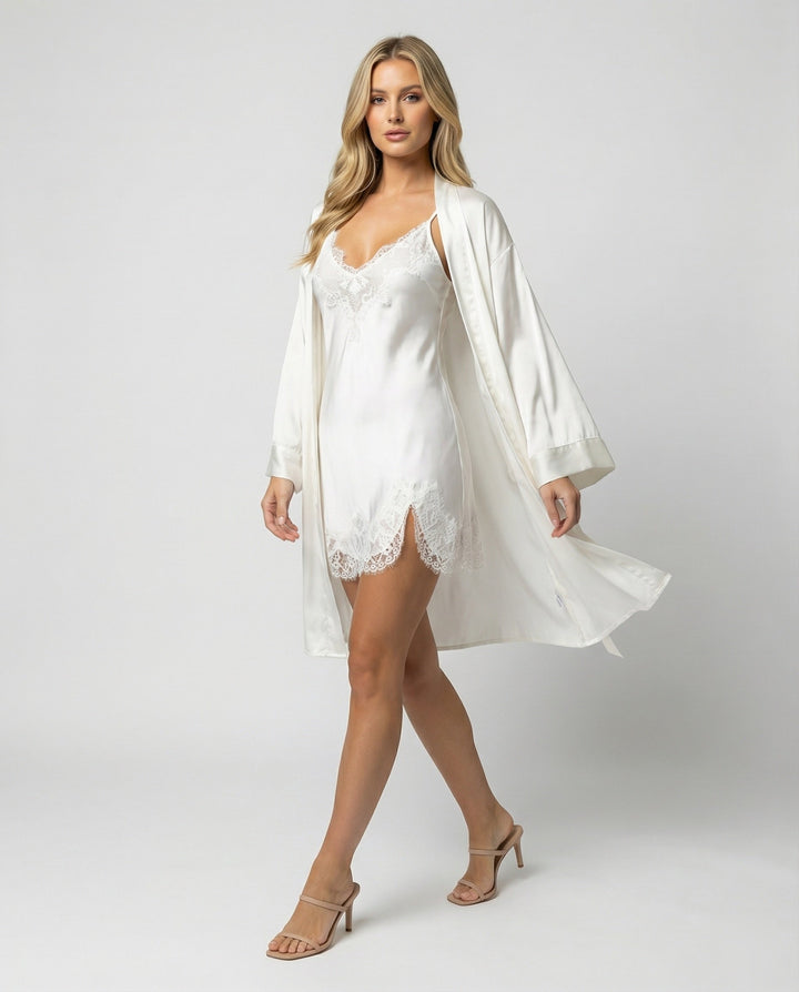 Women's Satin Set Lace