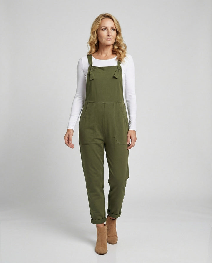 Women Overall Cotton Casual