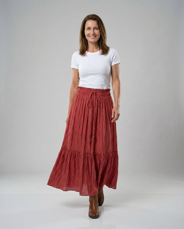 Women's Maxi Skirt Layers