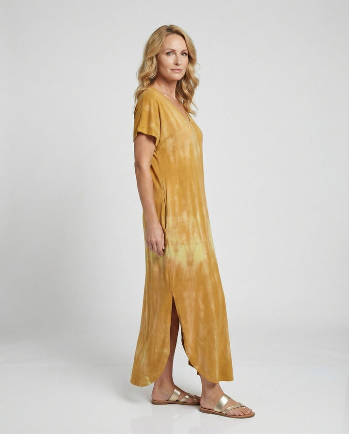 Women Maxidress Batik Oversize
