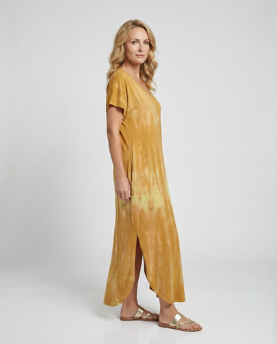Women Maxidress Batik Oversize