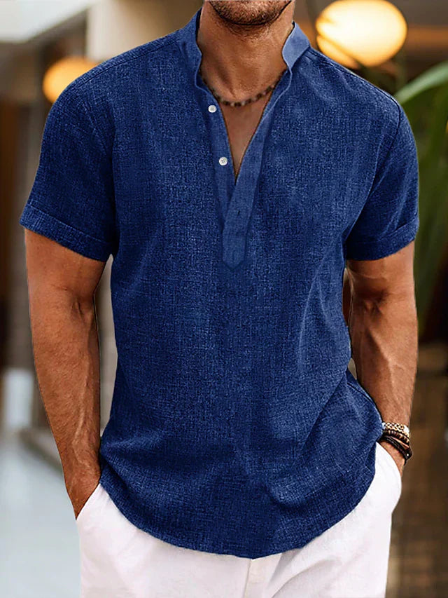 StylebySassy | High-Quality, Comfortable Men's Polo Shirt With V-Neck