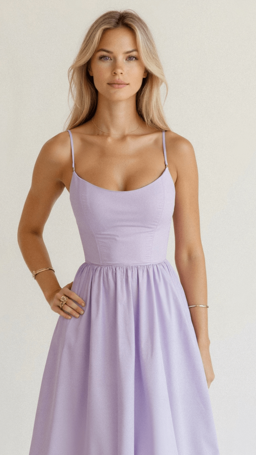 StylebySassy | Elegant Sleeveless Midi Dress for Women