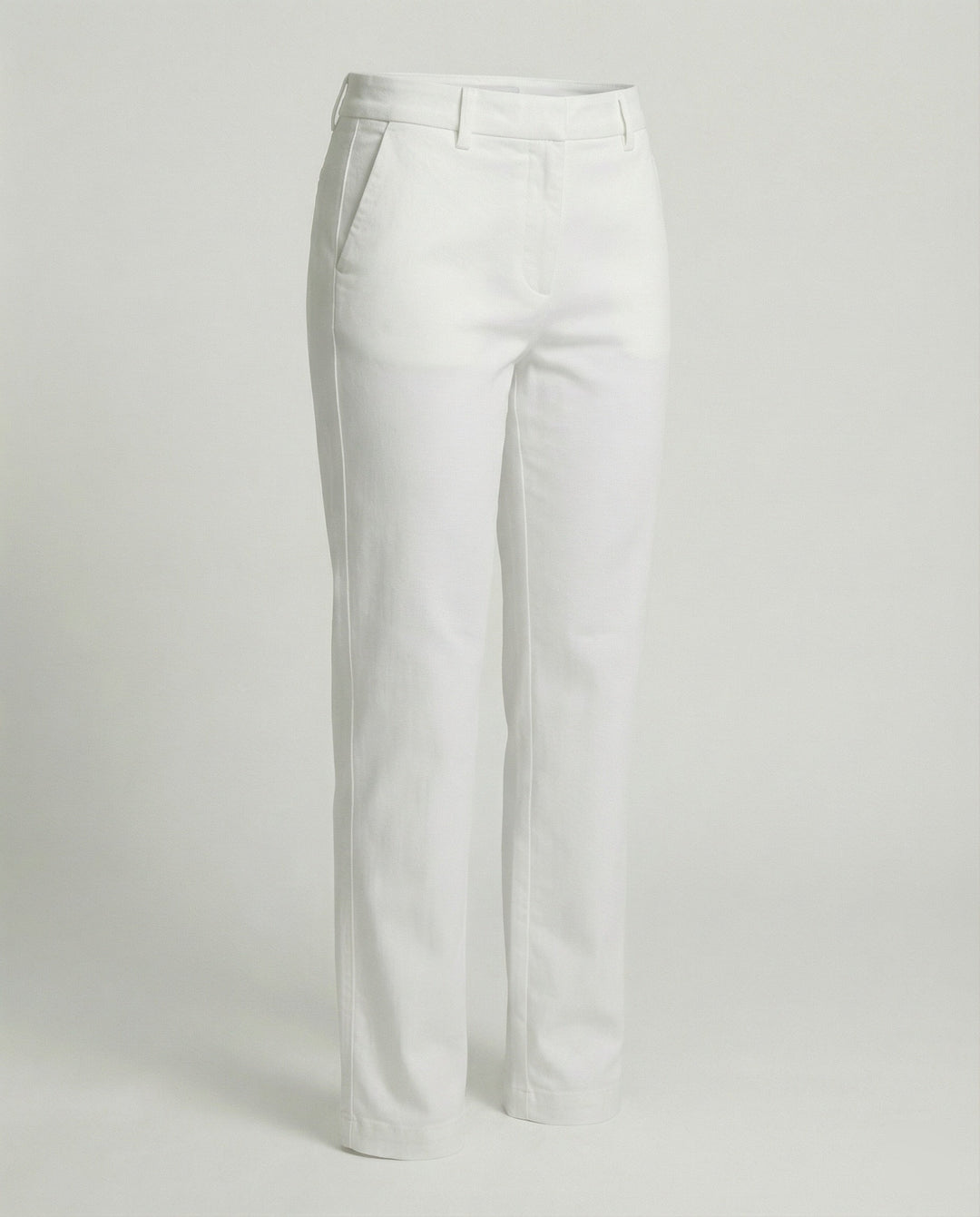 Women's High-Waisted Chino Pants Wide Leg