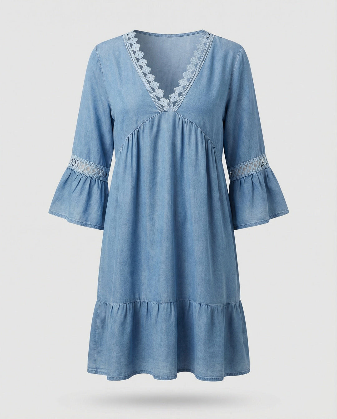Ladies Mini Dress A-Line Floral