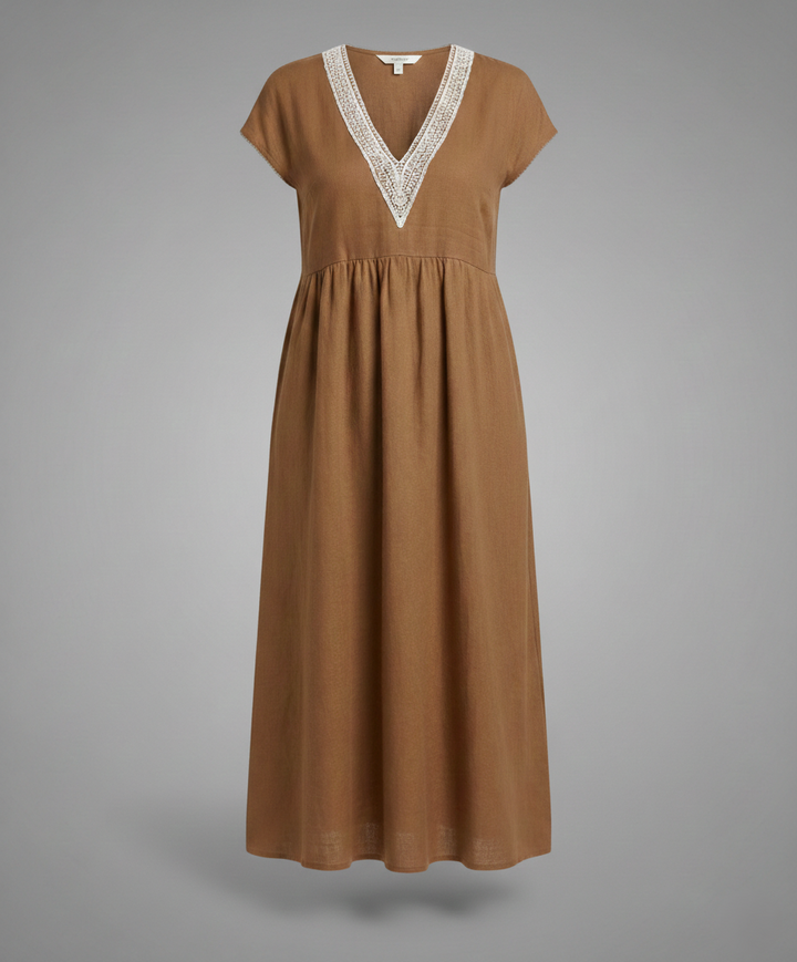 Women's Midi Dress Summer Lace