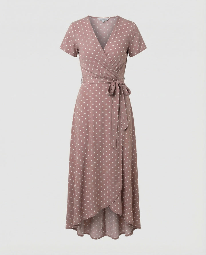 Women’s Wrap Maxi Dress with Slit