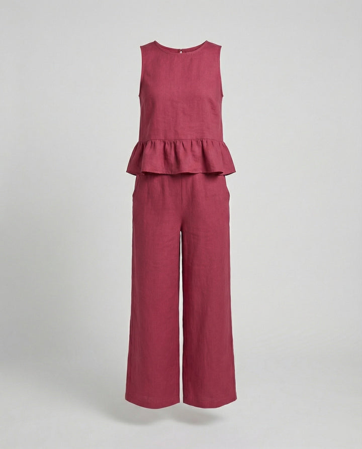 Women's Two-Piece Set Summer Palazzo Pants