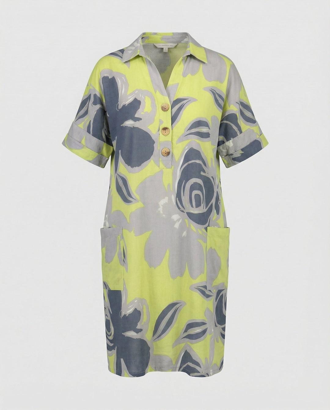 Women’s shirt dress A-line with pockets