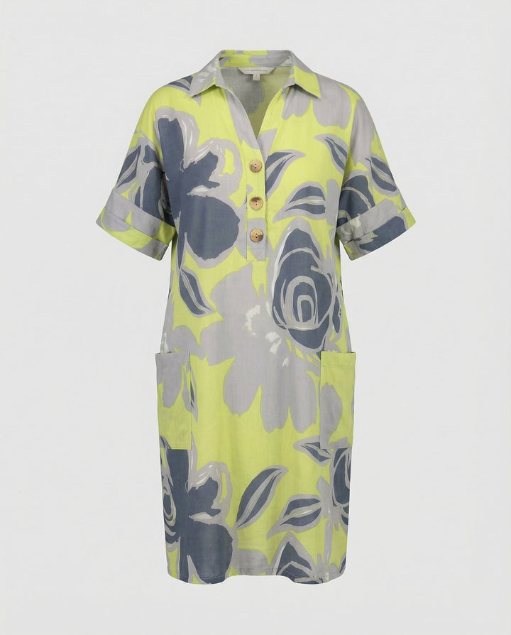 Women’s shirt dress A-line with pockets