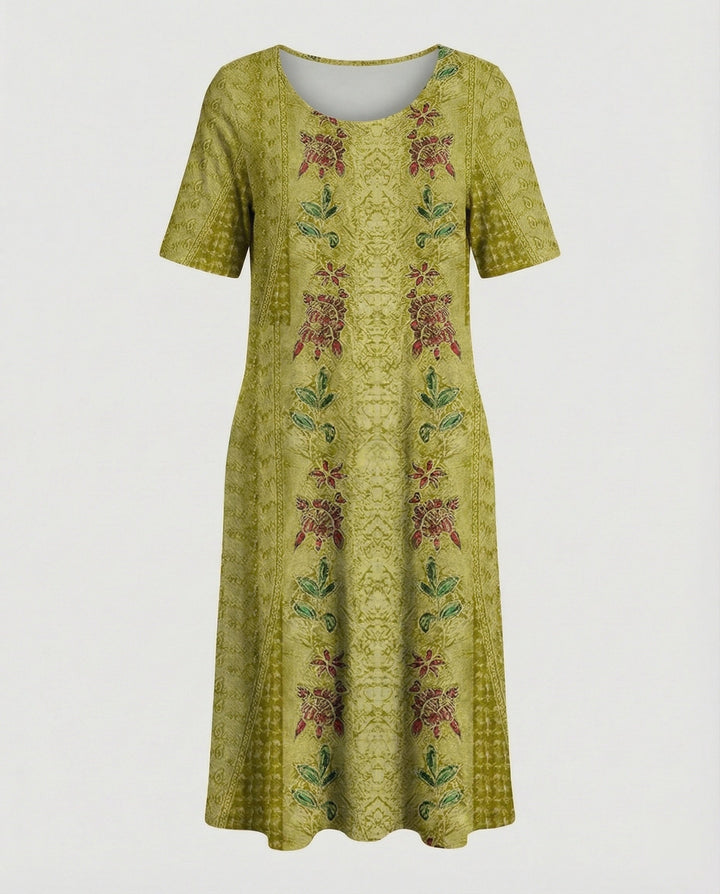 Women's Midi Dress A-Line Casual Dress
