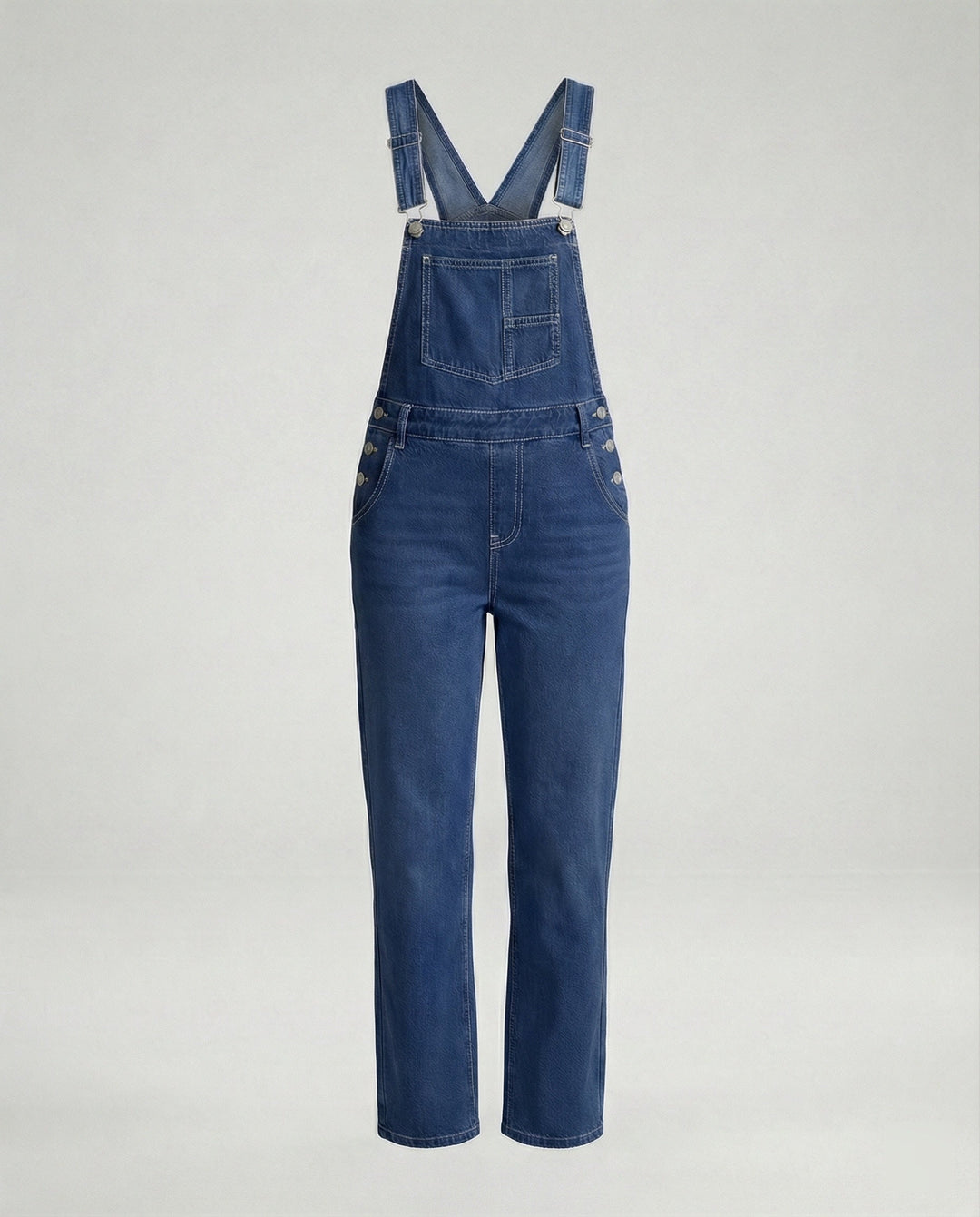 Ladies Overalls Jeans Flared