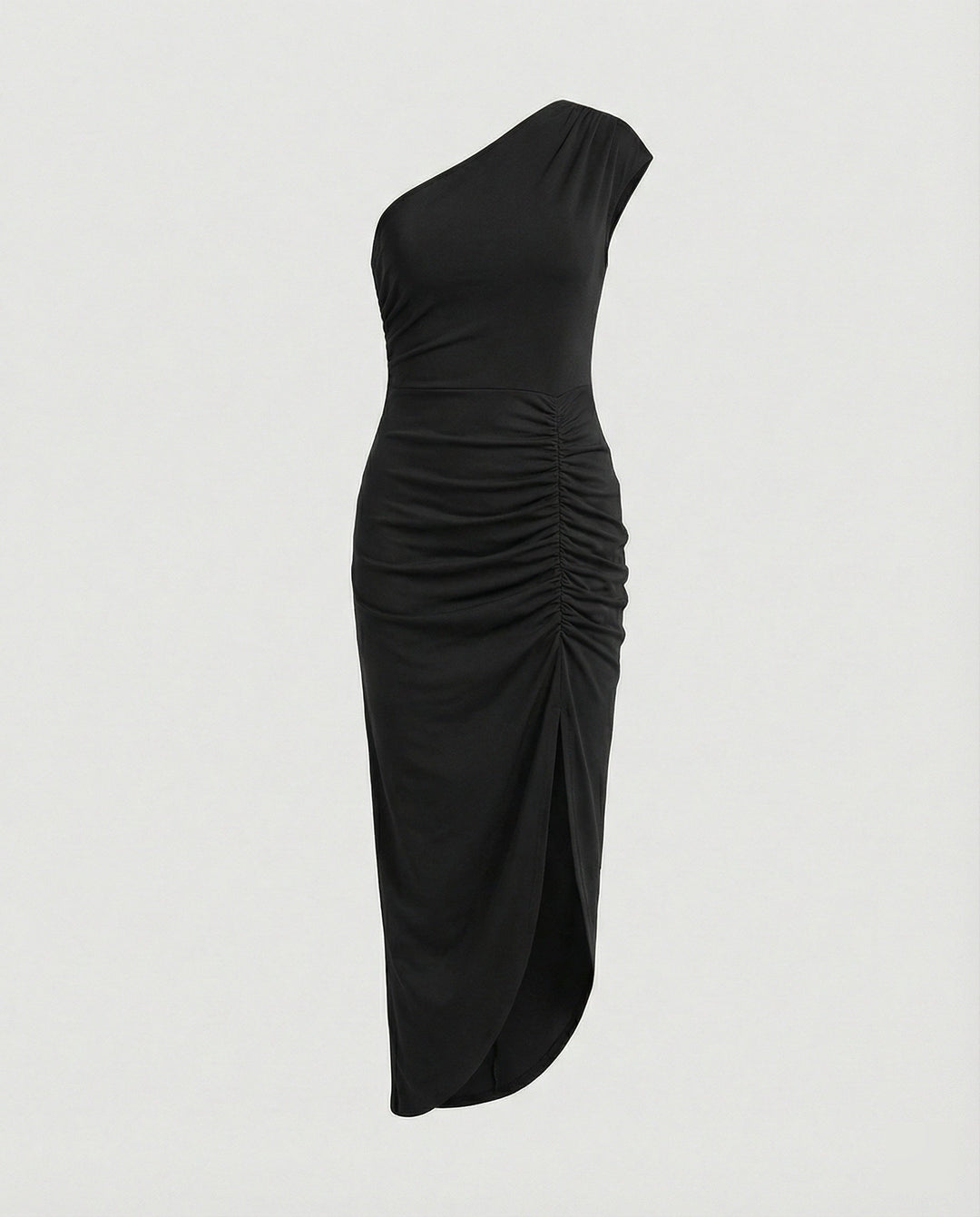 Ladies Maxidress One-Shoulder with Slit