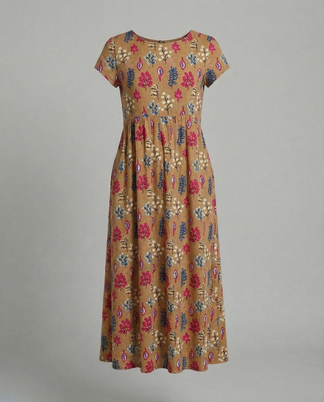 Women's Maxi Dress Patchwork A-Line
