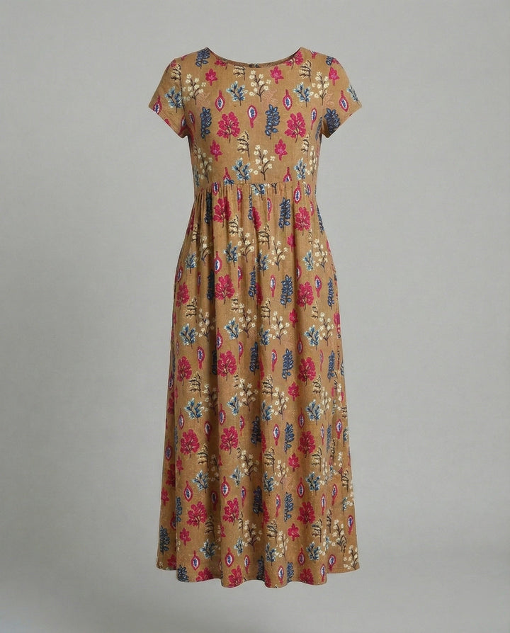 Women's Maxi Dress Patchwork A-Line