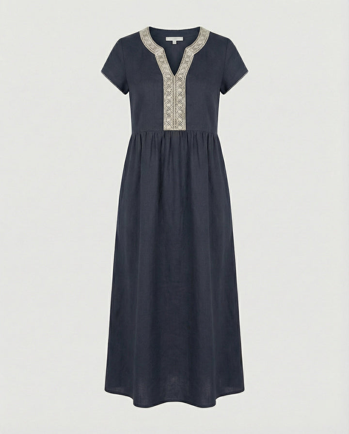 Women's Midi Dress Summer Lace