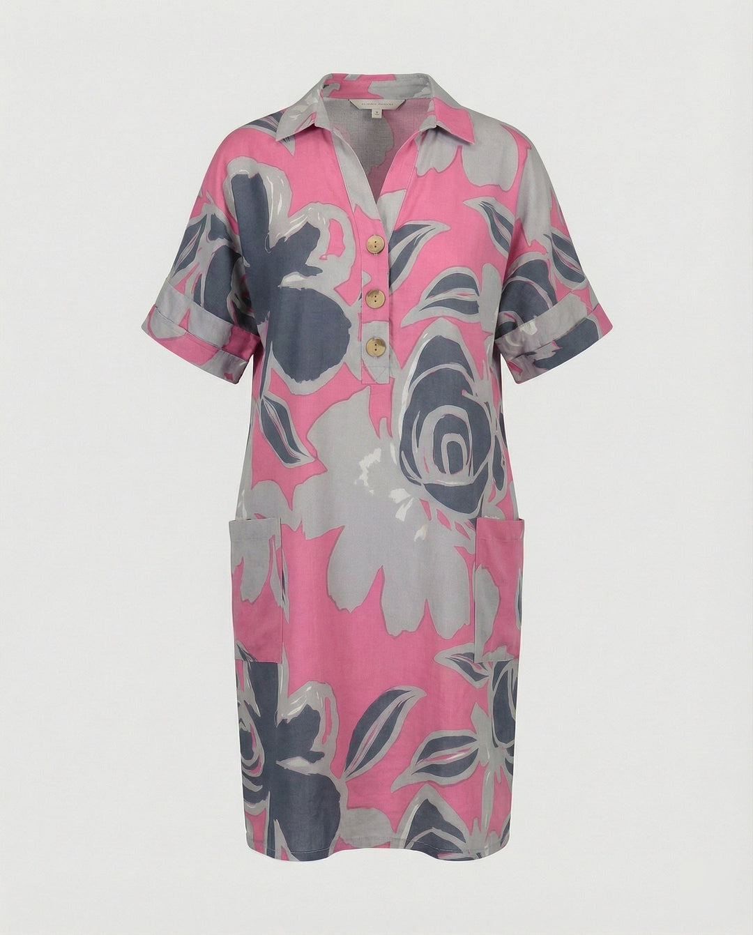 Women’s shirt dress A-line with pockets