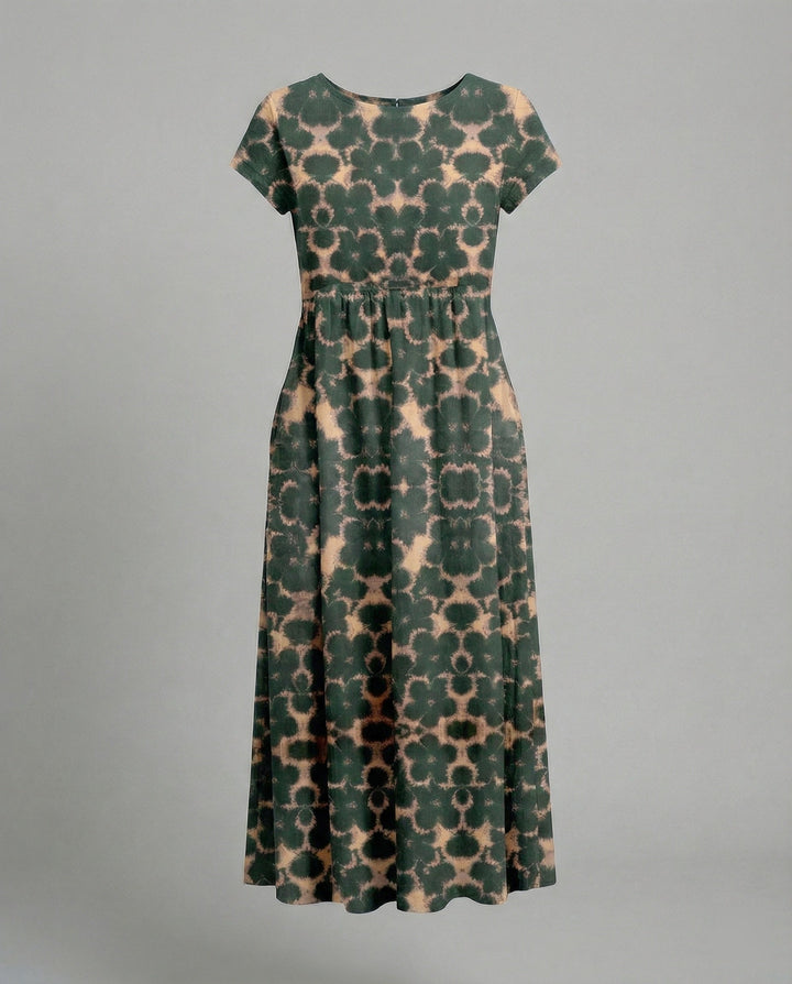 Women's Maxi Dress Patchwork A-Line