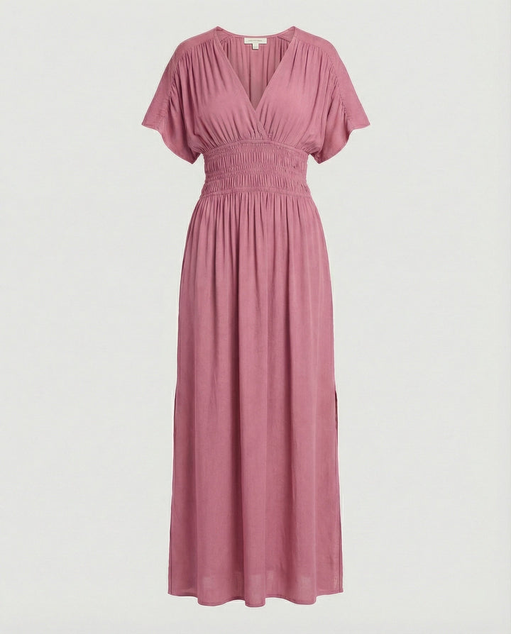 Women's Maxi Dress Summer V-Neck Slit