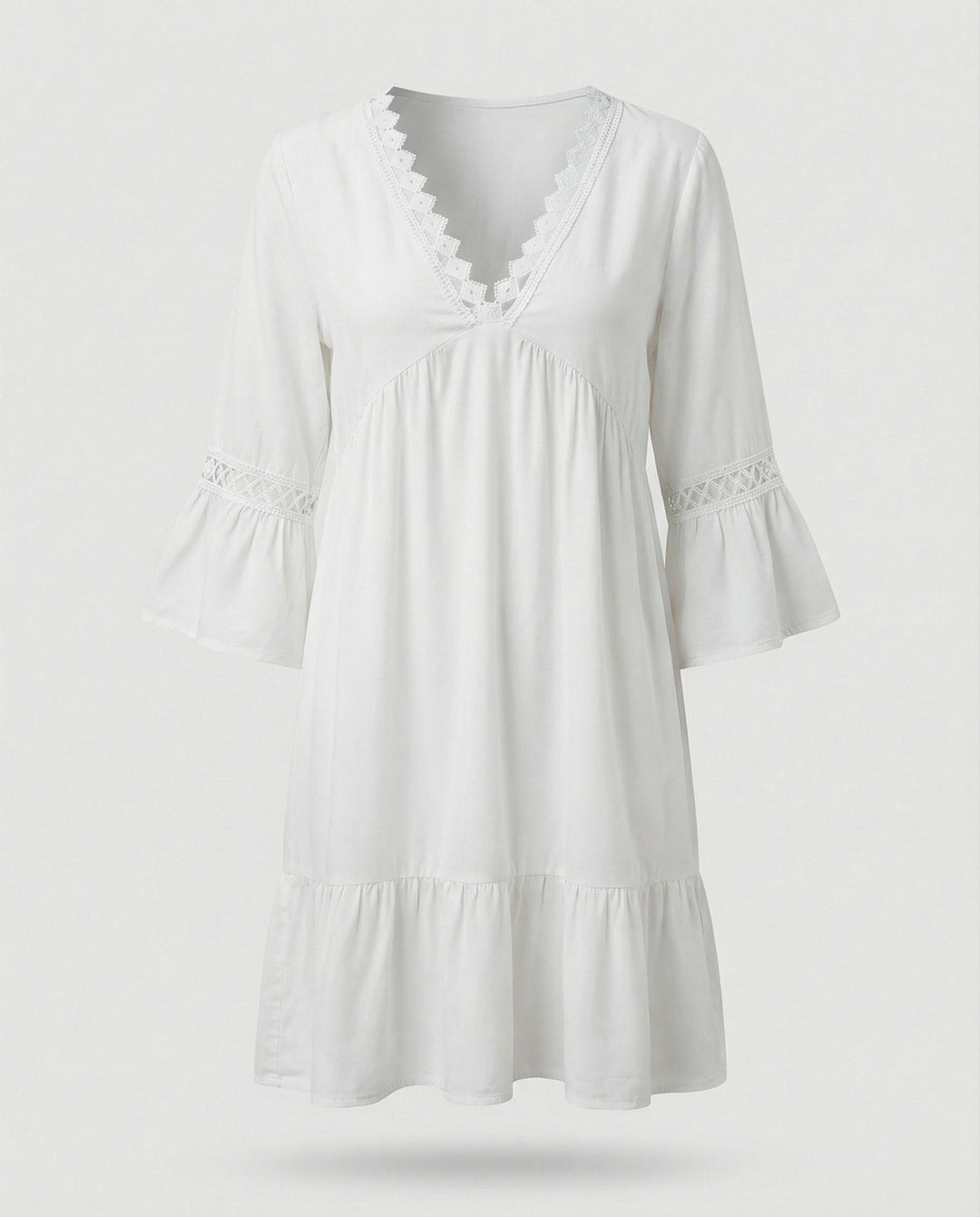 Ladies Mini Dress A-Line Floral