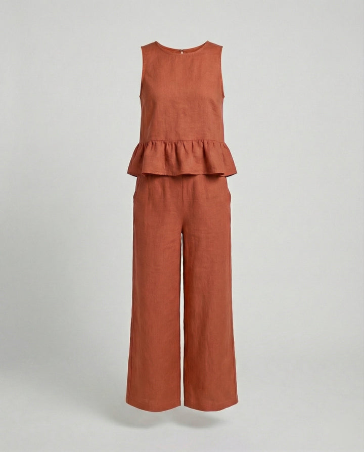 Women's Two-Piece Set Summer Palazzo Pants