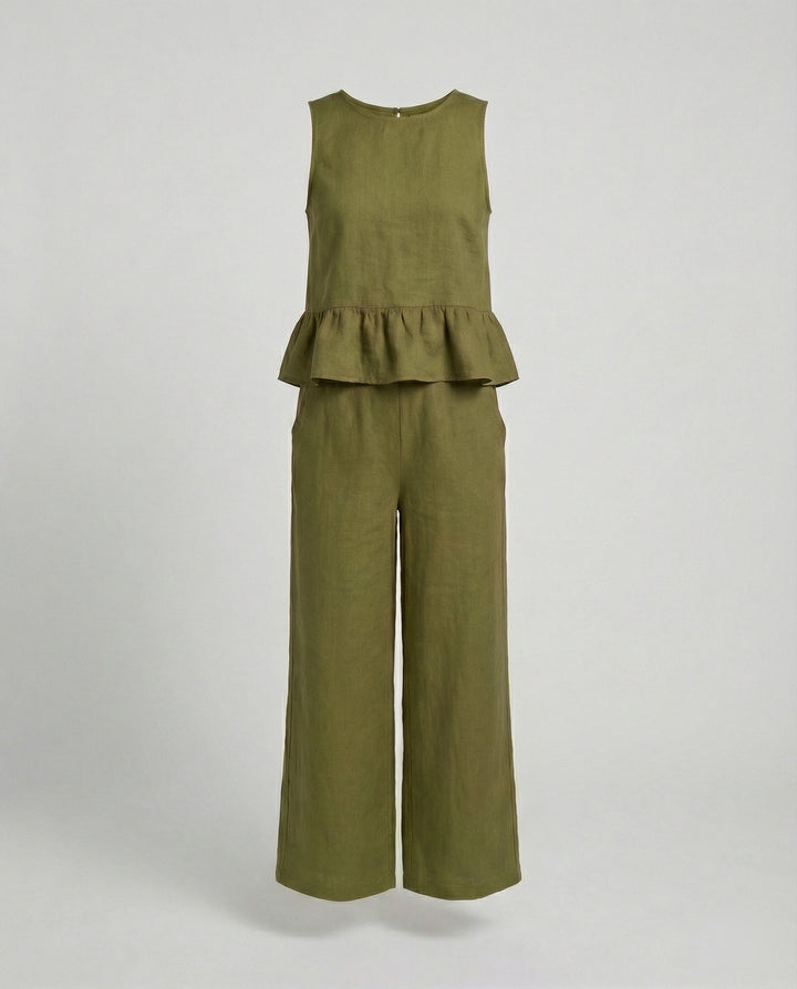 Women's Two-Piece Set Summer Palazzo Pants