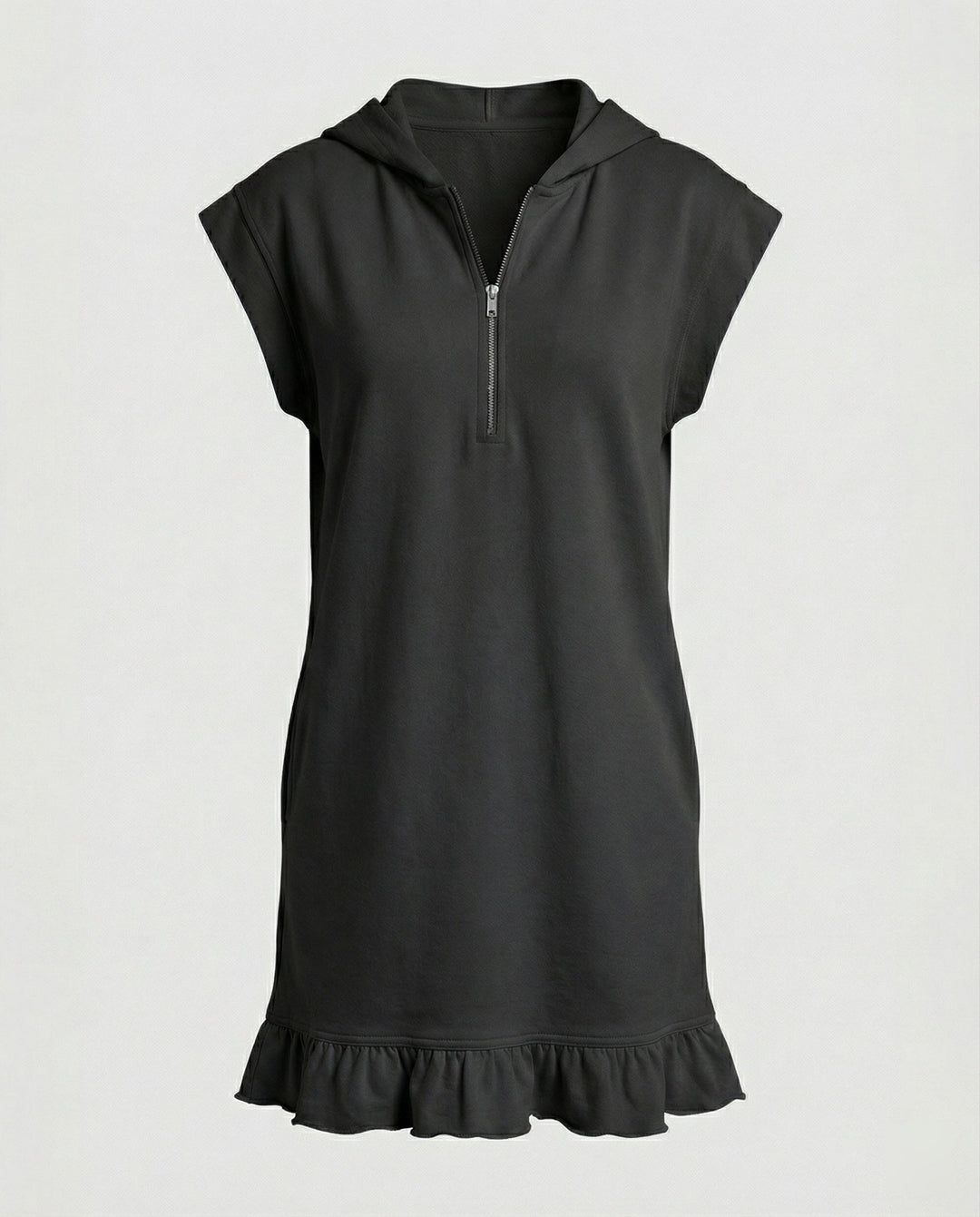 Women’s Shirt Dress Midi with Zipper