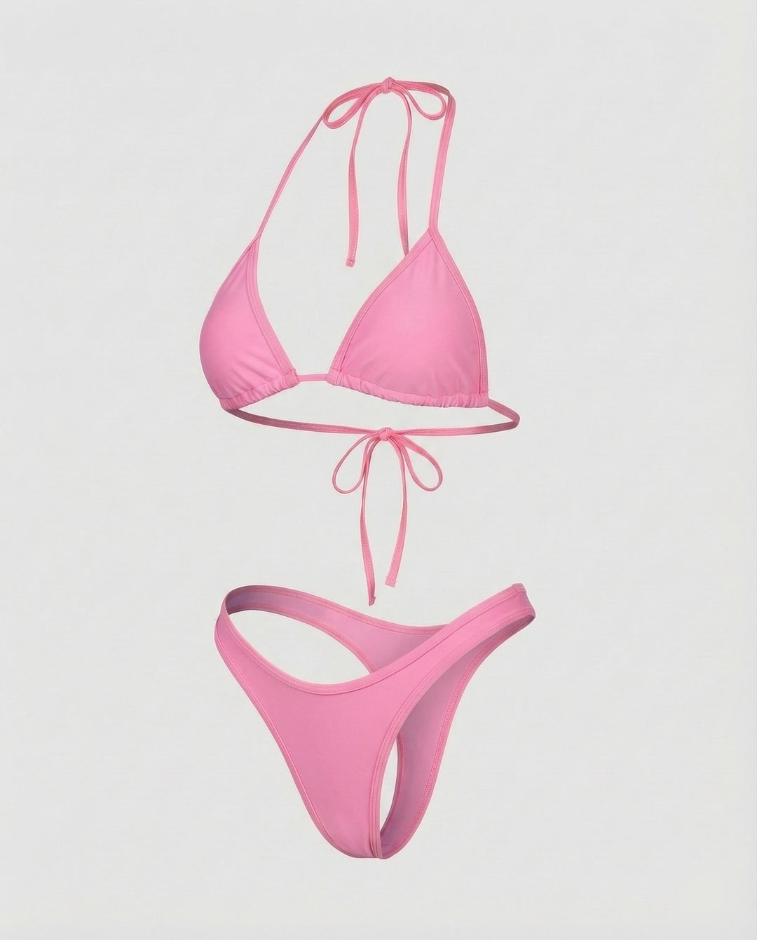Women's Triangle Bikini Contouring Seams
