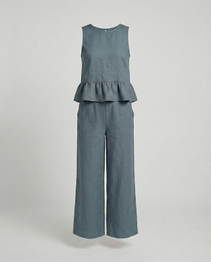 Women's Two-Piece Set Summer Palazzo Pants