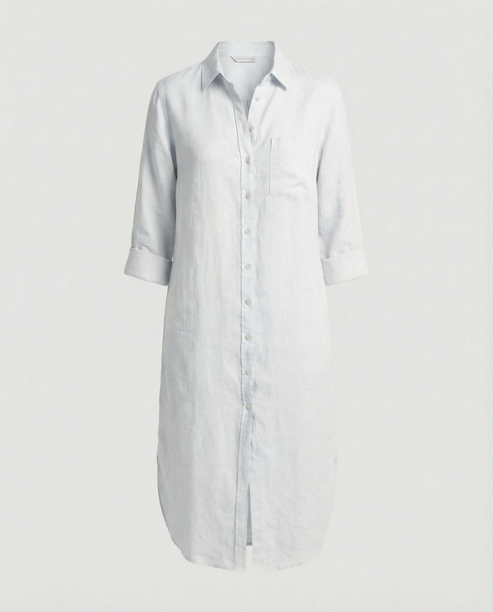 Women's Shirt Dress Oversized Midi