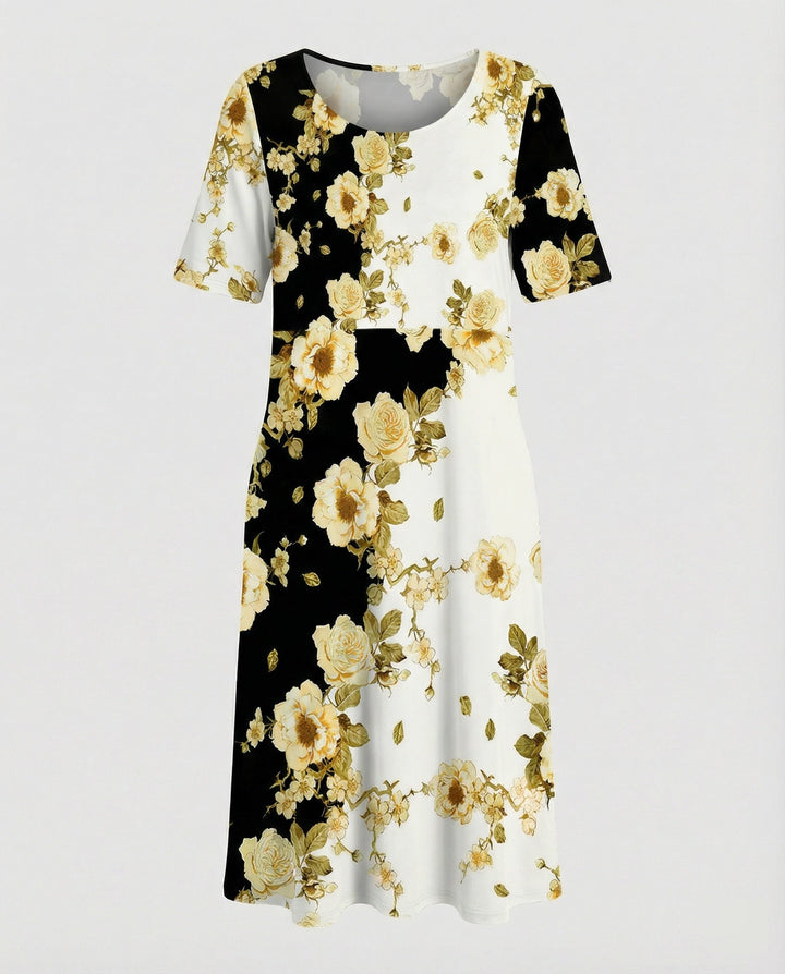 Women's Midi Dress A-Line Casual Dress