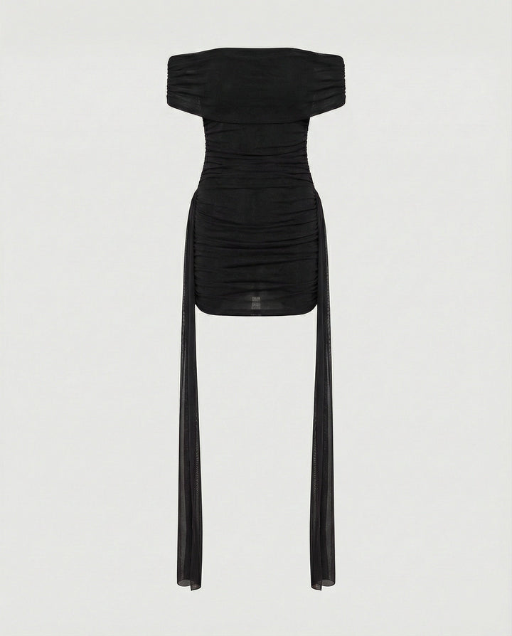 Ladies' Mini Dress Carmen fitted